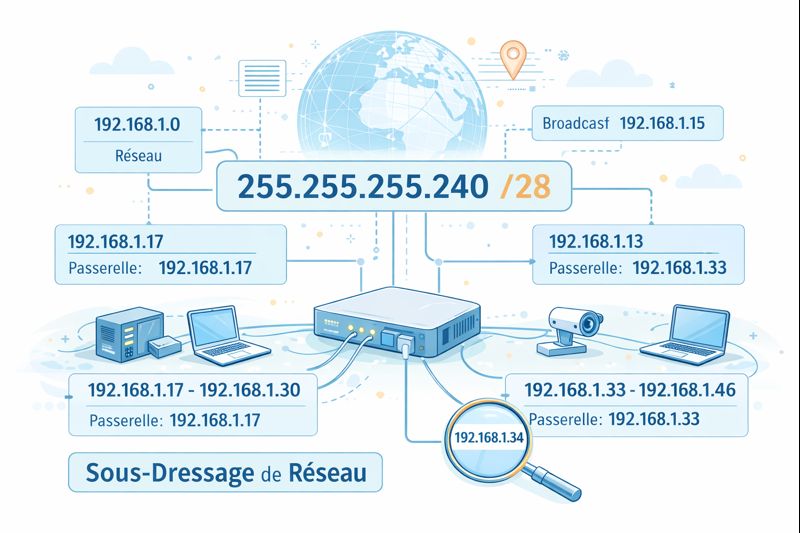 Sous Réseau et Adresse IP